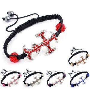 Colorful Religious Bracelet with Cross (R017)