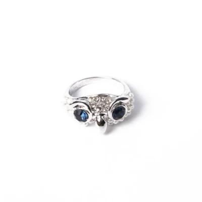 Professional Manufacturer Fashion Jewelry Owl Silver Ring
