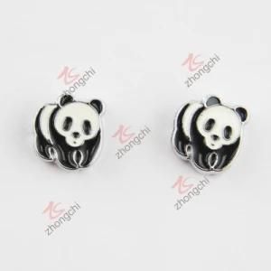 Cute Panda Charm Fit 8mm Leather Bracelet (JP08)