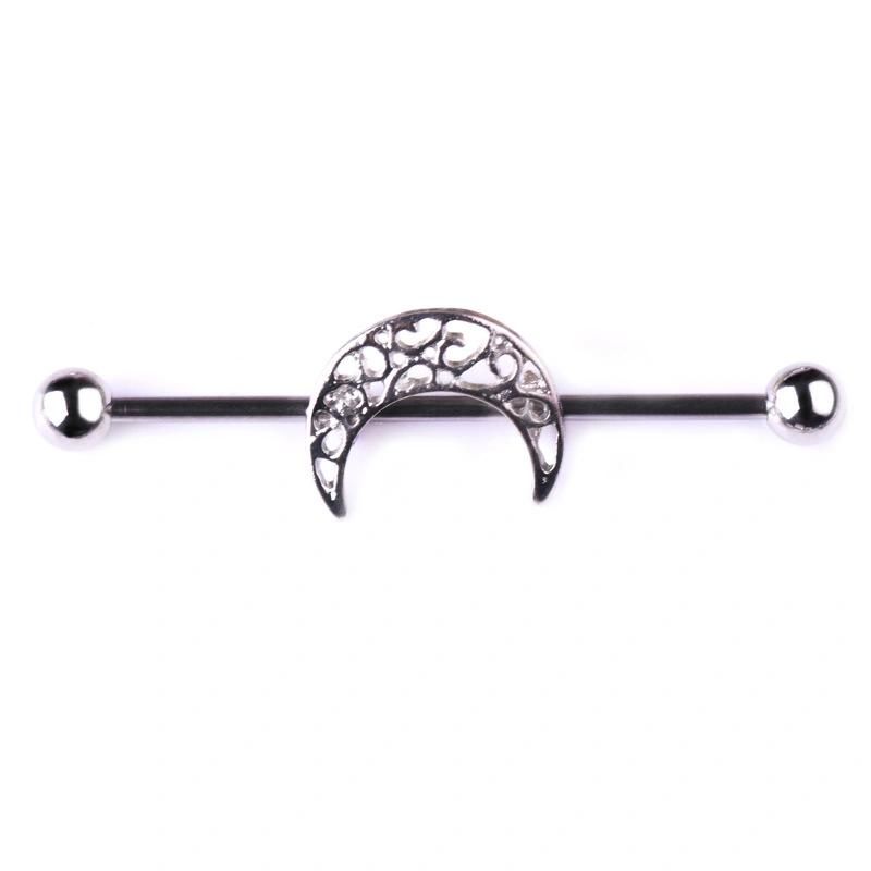 316L Surgical Steel Industrial Barbell Set Sib502