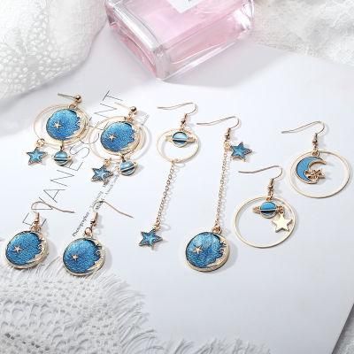 Alloy Earrings Moon Star Style Earrings Choose Any Style You Like
