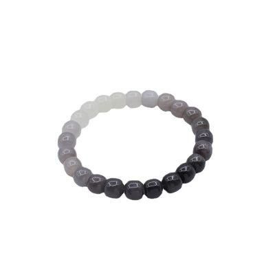 Fashion Jewelry Natural Hetian Jade Bracelets Smoky Purple Gradient Jade