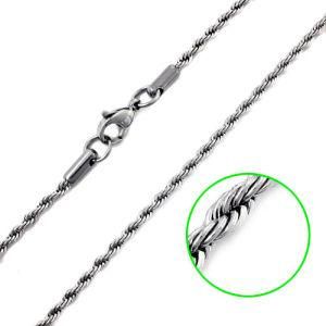 2012 Stainless Steel Jewelry Rope Chain Necklace (TPSC006)