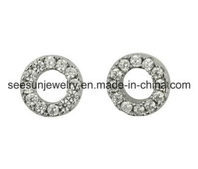 925 Silver Jewelry Fashion Small Simple Stud Earring