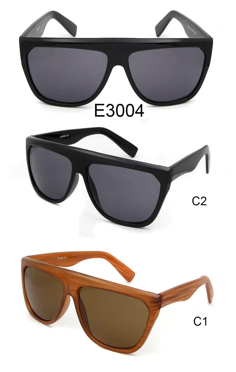 Custom Logo Fashionable Cp Injection Wholesale China Factory Man Sunglasses (E3004)