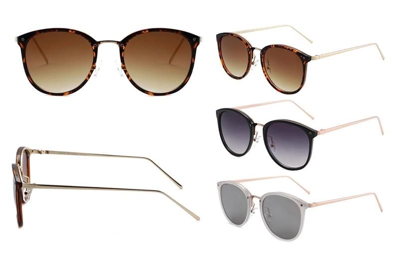 Wholesale Fashion Oversized Shades Custom Design Brand Plastics UV400 Woman Men Sun Glasses Sunglasses