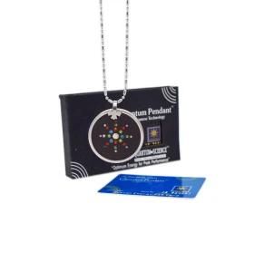 Japanese Quantum Science Germanium Necklace Positive Energy Pendant with Rope Chain or Stainless Steel Chain