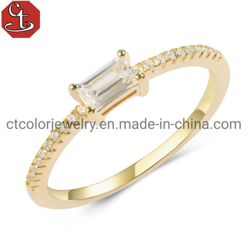 925 Sterling Silver Gemstone Rings Wholesale Natural Stone Fashion Jewelry Rings