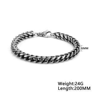 Latest Fashion Design Stainless Steel Rope Chain Bracelet for Men