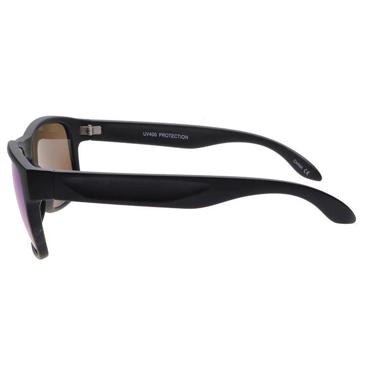 2017 Factory Directly Simple Sports Sunglasses with Mirror Lens