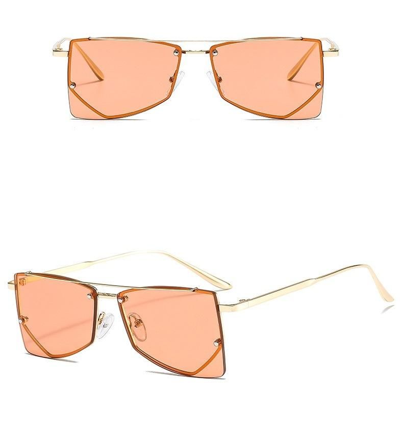 2020 Metal Triangle Small Frame Personality Punk Sunglasses