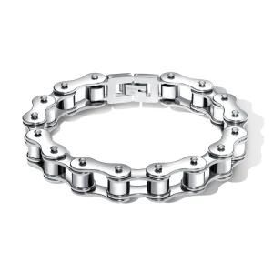 Simple Design &#160; Bicycle Chain Stainless Steel Chain Men Bracelet