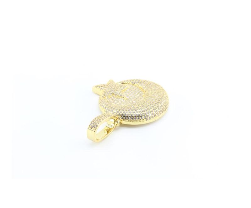Cuban Chain Jewelry Iced out Hip Hop Big Pendant