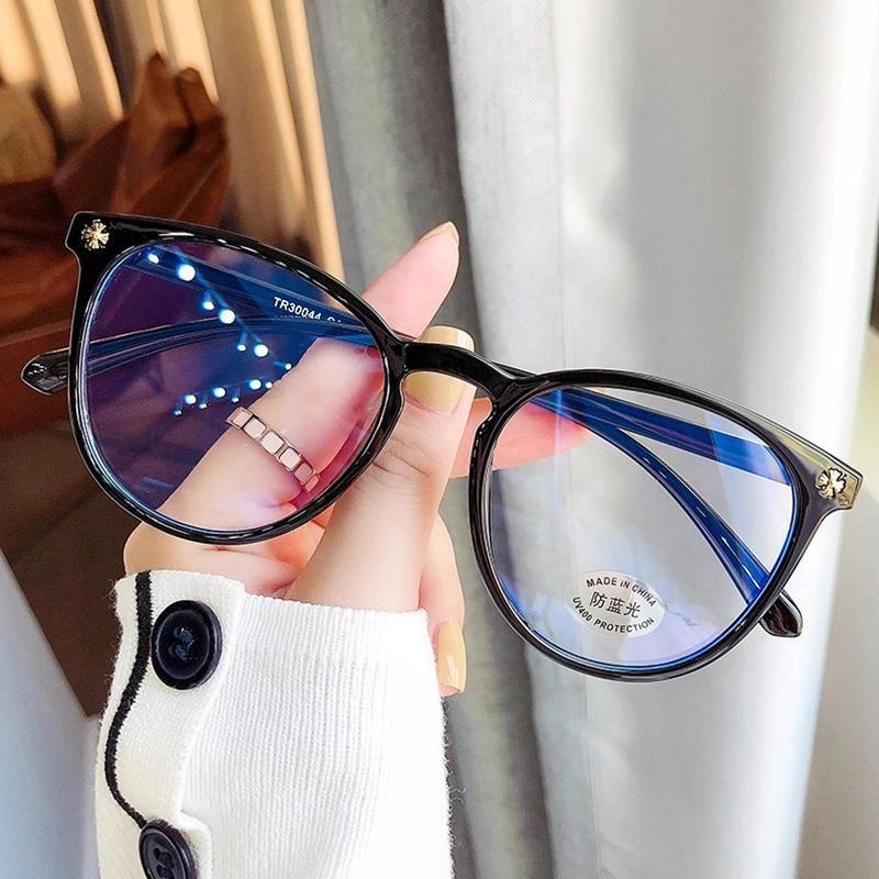 Upgrade Anti-Blu-Ray Glasses Big Frame Student Computer Work Use Anti-Fatigue Sunglasses