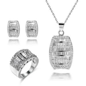 Fashion 925 Sterling Silver Bridal Anniversary Jewellery