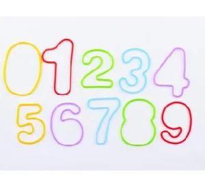 Lucky Numbers Series Silly Bandz Bracelets