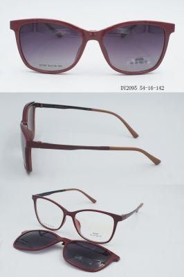 OEM Polarized Color Change Frame Sunglasses Magnetic Clip on Glasses Magnetic Optical Frame Tr90