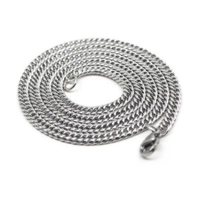 by Rope or Meter 316 Stainless Steel Necklace Curb Chain