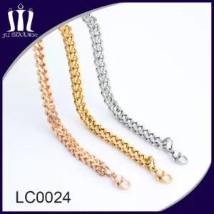 Wholesale Rope Chain Jewellery 18k Gold Necklace