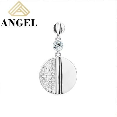 New Style Fashion Accessories 925 Silver Popular Trendy Women Fashion Jewelry AAA Cubic Zirconia Moissanite Pendant