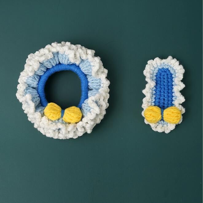 Hair Ponytail Holder Crochet Customized