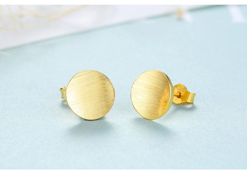 Charming Gold 925 Sterling Silver Mini Ear Studs