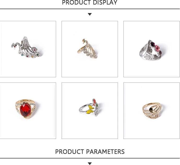 Good Quality Fashion Jewelry Butterfly Type Silver Ring