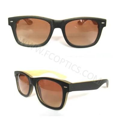 Real Bamboo Wooden Woman Man Sunglasses