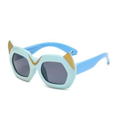 Wholesale Fashion Newest Colorful Ready Stock Tpee Friendly Materials with Polarized Lens Children Sunglasses