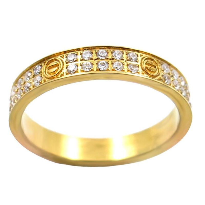 Tiger Eye Stone Stainless Steel Fashion Ring