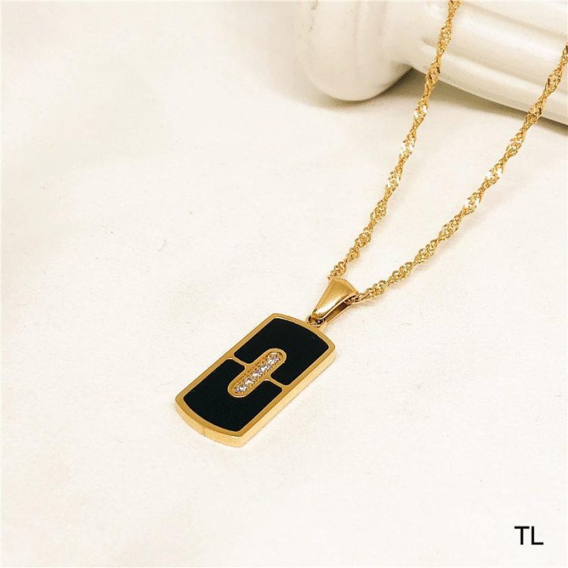 Manufacturer Custom Gold Fashion Jewelry High Quality Never Fade 18K PVD Gold Necklace Fashion Women Chain Jewellery