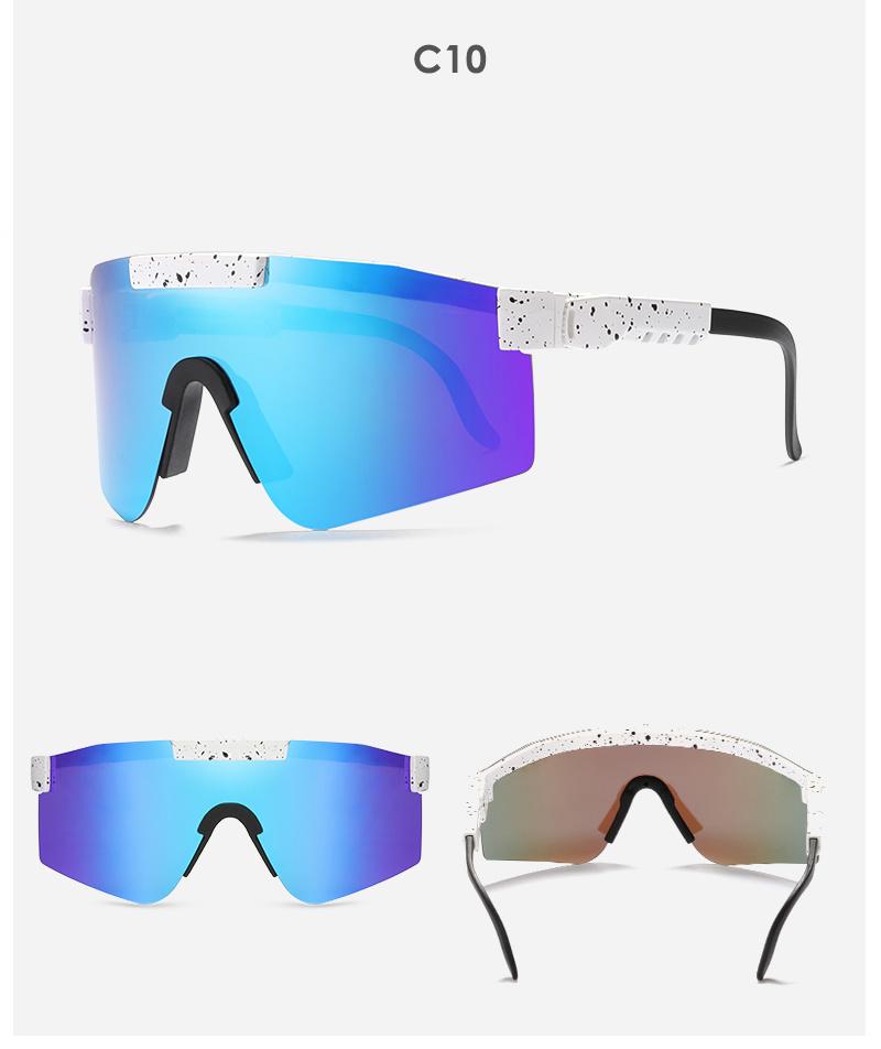 Outdoor Polarized Pit Designer Fashionable Plastic Fashion Sport Cycling Sunglasses
