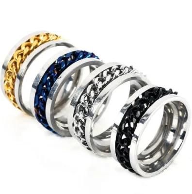 Custom Hot Sale Fashion Classical Metal Finger Ring