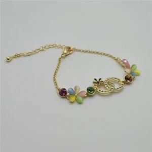 2014 New Bracelets New Fashion Rhinestone Women Jewelry Bracelets (LA06854B1OW0009)