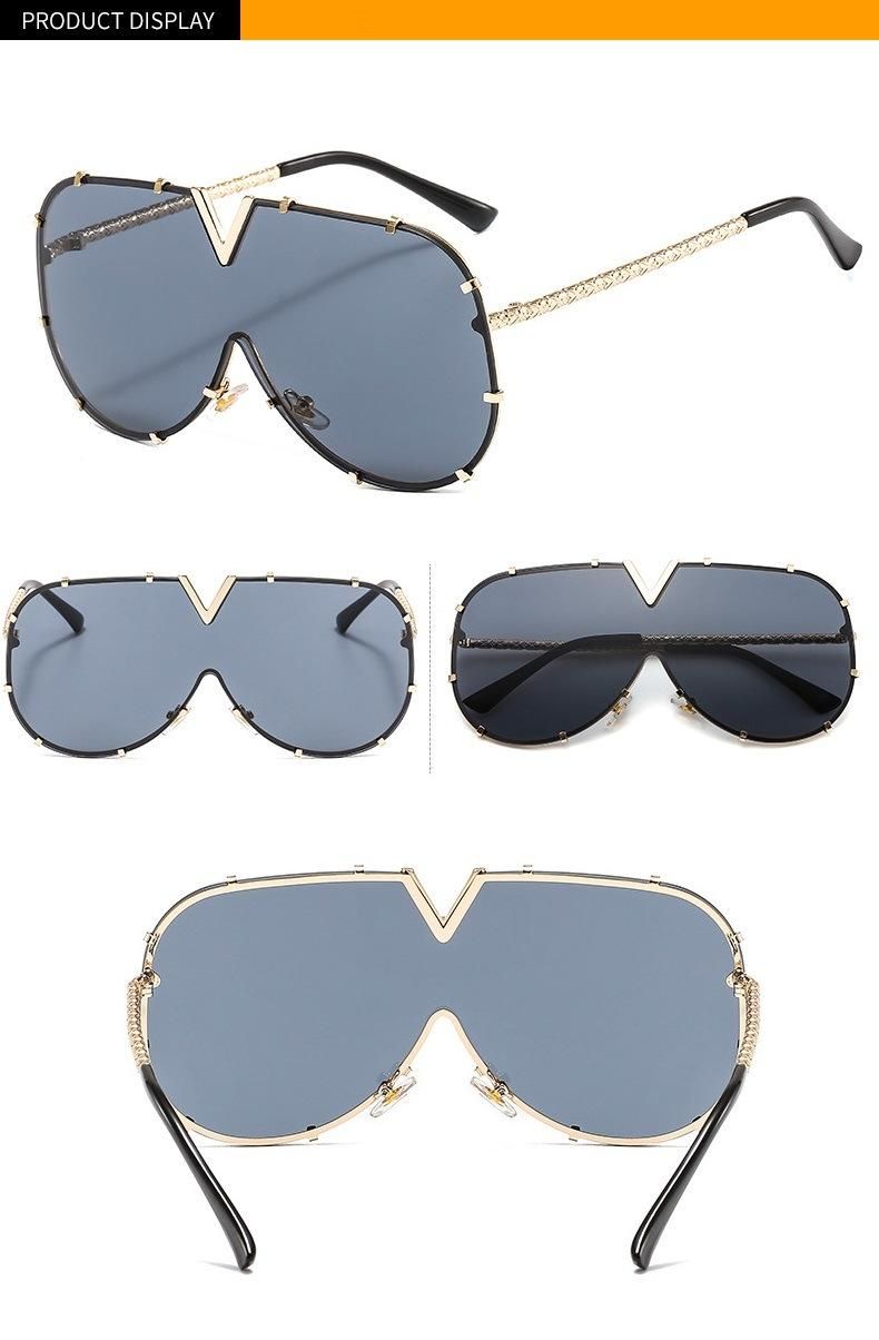 2020 Fashion One-Piece Personality Punk Sunglasses Wholesale