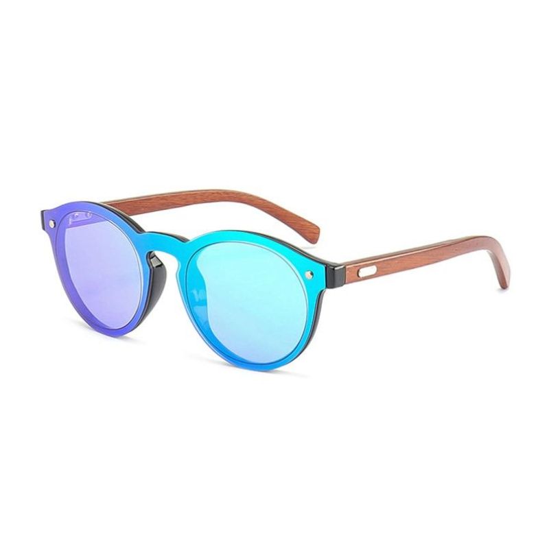 New Anti-Wood Grain Plastic Frame Wood Legs Wood Sunglasses Sg3009