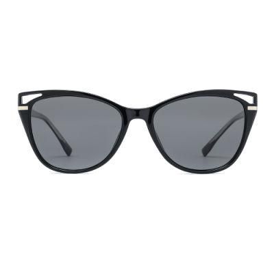 Custom Logo Fashion Vendors Women Polarized Cat Eyes Sunglasses