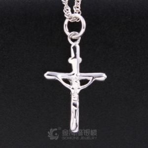 High Quality OEM Designed Silver Cross Jewelry Pendant