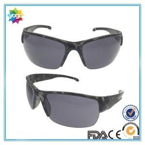 OEM High Quality Silver Tr90 Wrap Mountain Bike Sport Sun Glasses