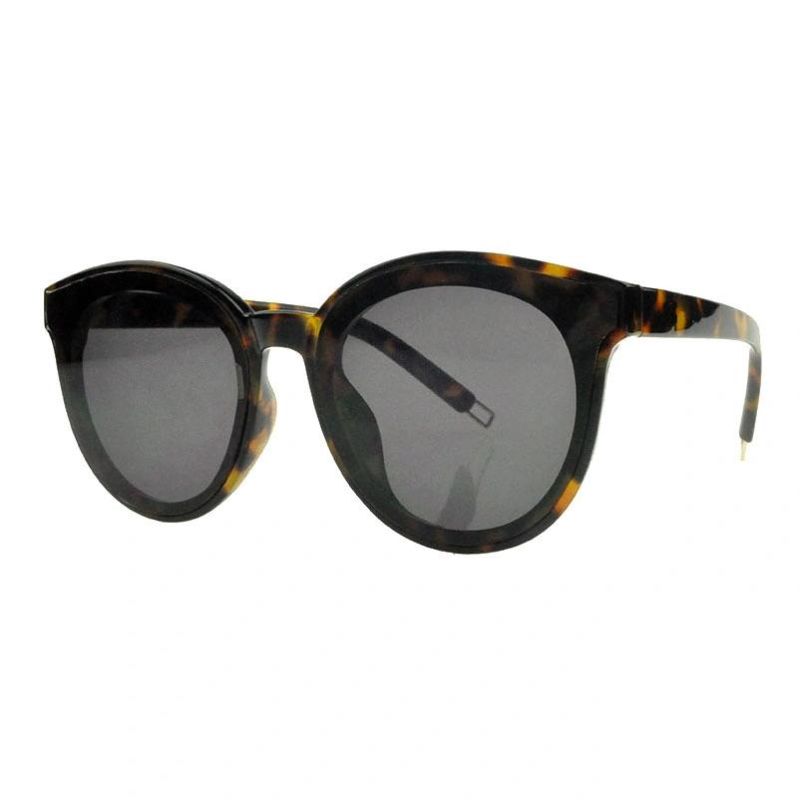 2018 Stylish Fashion Round Shape Sunglasses with Metal Tip