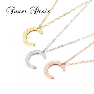 Stainless Steel Moon Pendant Clavicle Chain Jewelry