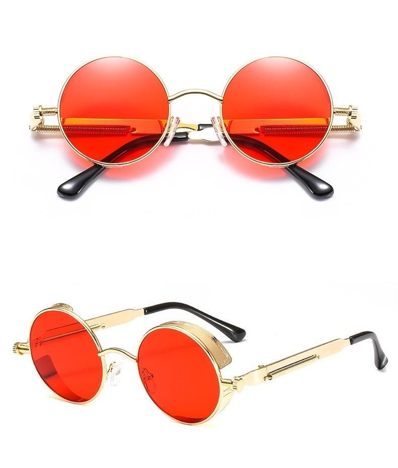 2020 Men Sunglasses Colorful Reflective Punk Retro Ladies Sunglasses