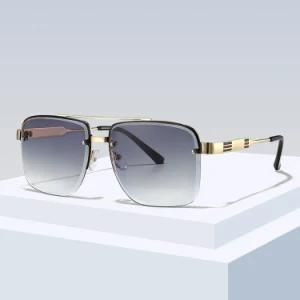 UV400 Metal Classic Square Shades Sunglass