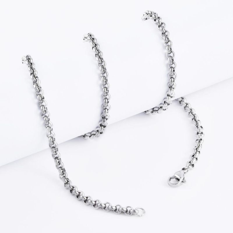 Hot Selling Gold Plated Accessories Necklace Belcher Chain for Fashoin Hip Hop Jewellery Gift Design