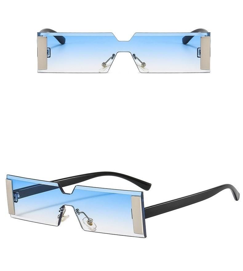 Women Small Frame Vintage Square Sun Glasses Men UV400 Beach Sunglasses