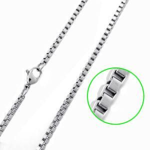 2012 Plain Stainless Steel Chain Necklace (TPSC001)