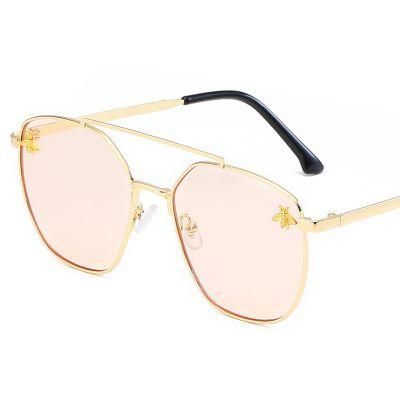 Oversized Sunglasses Women Fashion Brand Designer Metal Frame Luxury Rhinestone Men&prime;s Sun Glasses Eyewear