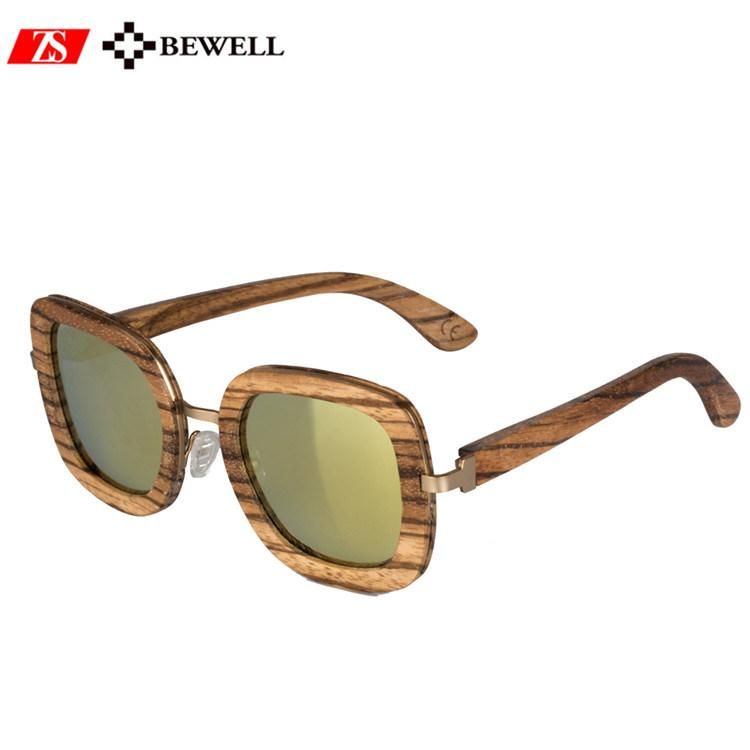 100% Handcraft Coated Lens Wooden Sunglasses