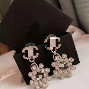 High Quality Fashion Rhinestone Big Earrings