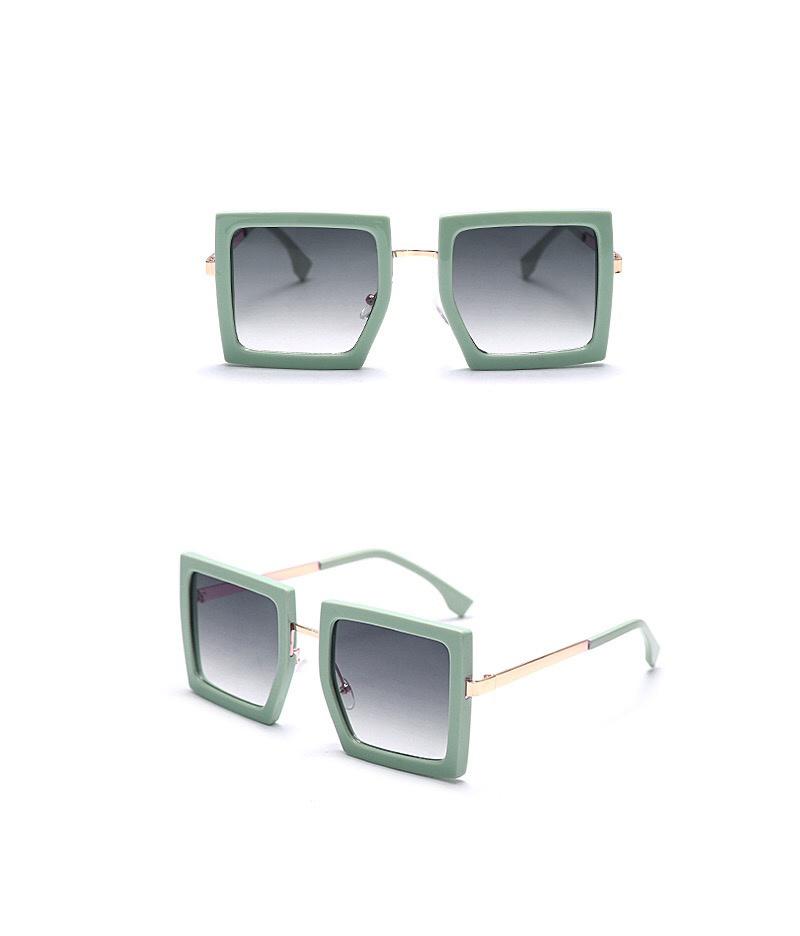 Hot Selling Fashion Square Shape Sunglasses with Polarized Lens